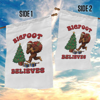 Funny Bigfoot Santa Believes Six Seven Meme Garden Flag Trendy Gen Z Xmas Gift - Wonder Print Shop