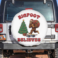 Funny Bigfoot Santa Believes Six Seven Meme Spare Tire Cover Trendy Gen Z Xmas Gift - Wonder Print Shop