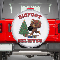 Funny Bigfoot Santa Believes Six Seven Meme Spare Tire Cover Trendy Gen Z Xmas Gift - Wonder Print Shop