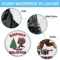 Funny Bigfoot Santa Believes Six Seven Meme Spare Tire Cover Trendy Gen Z Xmas Gift - Wonder Print Shop
