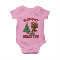 Funny Bigfoot Santa Believes Six Seven Meme Baby Onesie Trendy Gen Z Xmas Gift - Wonder Print Shop