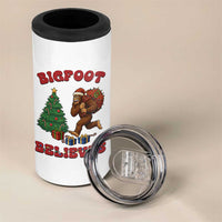 Funny Bigfoot Santa Believes Six Seven Meme 4 in 1 Can Cooler Tumbler Trendy Gen Z Xmas Gift - Wonder Print Shop