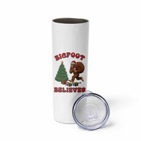 Funny Bigfoot Santa Believes Six Seven Meme Skinny Tumbler Trendy Gen Z Xmas Gift - Wonder Print Shop