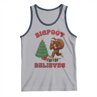 Funny Bigfoot Santa Believes Six Seven Meme Tank Top Trendy Gen Z Xmas Gift - Wonder Print Shop