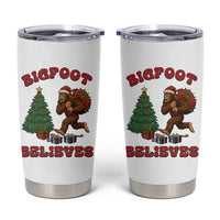 Funny Bigfoot Santa Believes Six Seven Meme Tumbler Cup Trendy Gen Z Xmas Gift - Wonder Print Shop