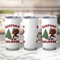 Funny Bigfoot Santa Believes Six Seven Meme Tumbler Cup Trendy Gen Z Xmas Gift - Wonder Print Shop
