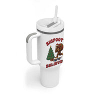 Funny Bigfoot Santa Believes Six Seven Meme Tumbler With Handle Trendy Gen Z Xmas Gift - Wonder Print Shop