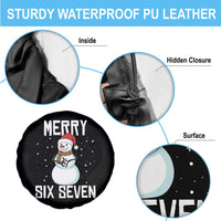 Funny Snowman Merry Six Seven Meme Spare Tire Cover Christmas Trending 67 Gift - Wonder Print Shop