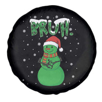 Funny Green Snowman Six Seven Meme Spare Tire Cover Christmas Gift For Gen Z - Wonder Print Shop
