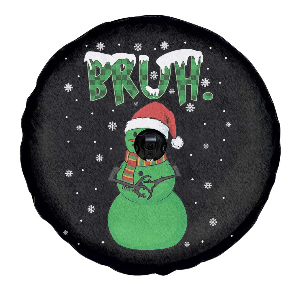 Funny Green Snowman Six Seven Meme Spare Tire Cover Christmas Gift For Gen Z - Wonder Print Shop