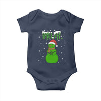 Funny Green Snowman Six Seven Meme Baby Onesie Christmas Gift For Gen Z - Wonder Print Shop