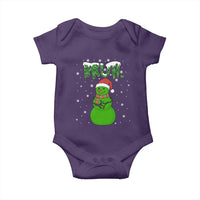 Funny Green Snowman Six Seven Meme Baby Onesie Christmas Gift For Gen Z - Wonder Print Shop