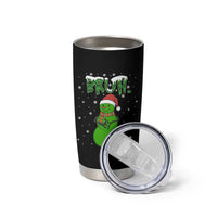 Funny Green Snowman Six Seven Meme Tumbler Cup Christmas Gift For Gen Z - Wonder Print Shop
