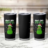 Funny Green Snowman Six Seven Meme Tumbler Cup Christmas Gift For Gen Z - Wonder Print Shop
