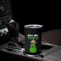 Funny Green Snowman Six Seven Meme Tumbler Cup Christmas Gift For Gen Z - Wonder Print Shop