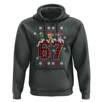 Funny Gen Z Alpha Ugly Xmas Gift Hoodie Gingerbread Snowman Elf Dabbing - Wonder Print Shop