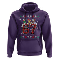 Funny Gen Z Alpha Ugly Xmas Gift Hoodie Gingerbread Snowman Elf Dabbing - Wonder Print Shop