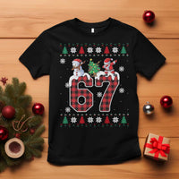 Six Seven Meme Snowman Santa Dab T Shirt Funny Christmas Ugly Sweater Gift - Wonder Print Shop