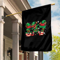 Funny Elf Dab Six Seven Meme Garden Flag Christmas Trending 67 Gift - Wonder Print Shop
