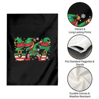 Funny Elf Dab Six Seven Meme Garden Flag Christmas Trending 67 Gift - Wonder Print Shop