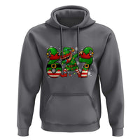 Funny Elf Dab Six Seven Meme Hoodie Christmas Trending 67 Gift - Wonder Print Shop