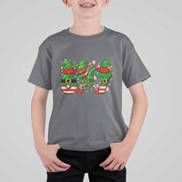 Funny Elf Dab Six Seven Meme T Shirt For Kid Christmas Trending 67 Gift - Wonder Print Shop