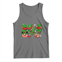 Funny Elf Dab Six Seven Meme Tank Top Christmas Trending 67 Gift - Wonder Print Shop