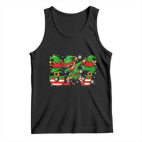Funny Elf Dab Six Seven Meme Tank Top Christmas Trending 67 Gift - Wonder Print Shop