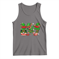 Funny Elf Dab Six Seven Meme Tank Top Christmas Trending 67 Gift - Wonder Print Shop