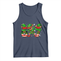 Funny Elf Dab Six Seven Meme Tank Top Christmas Trending 67 Gift - Wonder Print Shop