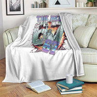 Funny Statue Of Liberty Six Seven Meme Throw Blanket What The Hell Is 67 Gift - Wonder Print Shop