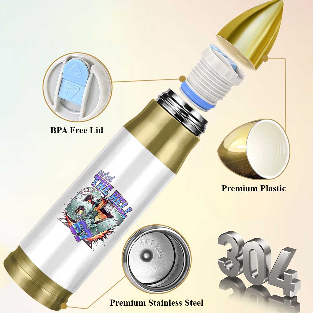 Funny Statue Of Liberty Six Seven Meme Bullet Tumbler What The Hell Is 67 Gift - Wonder Print Shop