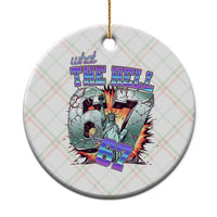 Funny Statue Of Liberty Six Seven Meme Ceramic Ornament What The Hell Is 67 Gift - Wonder Print Shop