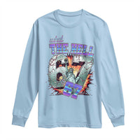 Funny Statue Of Liberty Six Seven Meme Long Sleeve Shirt What The Hell Is 67 Gift - Wonder Print Shop