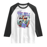 Funny Statue Of Liberty Six Seven Meme Raglan Shirt What The Hell Is 67 Gift - Wonder Print Shop