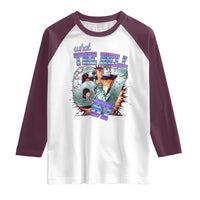 Funny Statue Of Liberty Six Seven Meme Raglan Shirt What The Hell Is 67 Gift - Wonder Print Shop