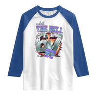 Funny Statue Of Liberty Six Seven Meme Raglan Shirt What The Hell Is 67 Gift - Wonder Print Shop