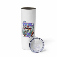 Funny Statue Of Liberty Six Seven Meme Skinny Tumbler What The Hell Is 67 Gift - Wonder Print Shop