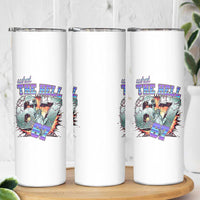 Funny Statue Of Liberty Six Seven Meme Skinny Tumbler What The Hell Is 67 Gift - Wonder Print Shop