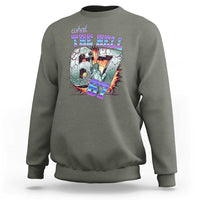 Funny Statue Of Liberty Six Seven Meme Sweatshirt What The Hell Is 67 Gift - Wonder Print Shop