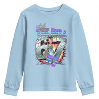 Funny Statue Of Liberty Six Seven Meme Youth Sweatshirt What The Hell Is 67 Gift - Wonder Print Shop