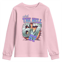 Funny Statue Of Liberty Six Seven Meme Youth Sweatshirt What The Hell Is 67 Gift - Wonder Print Shop