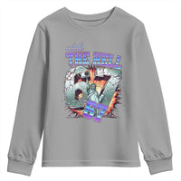 Funny Statue Of Liberty Six Seven Meme Youth Sweatshirt What The Hell Is 67 Gift - Wonder Print Shop
