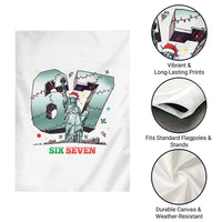 Statue Of Liberty Six Seven Meme Garden Flag Trendy Gen Z Christmas Gift - Wonder Print Shop