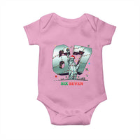 Statue Of Liberty Six Seven Meme Baby Onesie Trendy Gen Z Christmas Gift - Wonder Print Shop