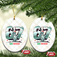 Statue Of Liberty Six Seven Meme Ceramic Ornament Trendy Gen Z Christmas Gift - Wonder Print Shop
