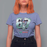 Statue Of Liberty Six Seven Meme T Shirt For Women Trendy Gen Z Christmas Gift - Wonder Print Shop