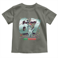 Statue Of Liberty Six Seven Meme Toddler T Shirt Trendy Gen Z Christmas Gift - Wonder Print Shop