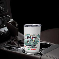 Statue Of Liberty Six Seven Meme Tumbler Cup Trendy Gen Z Christmas Gift - Wonder Print Shop
