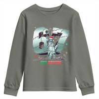 Statue Of Liberty Six Seven Meme Youth Sweatshirt Trendy Gen Z Christmas Gift - Wonder Print Shop